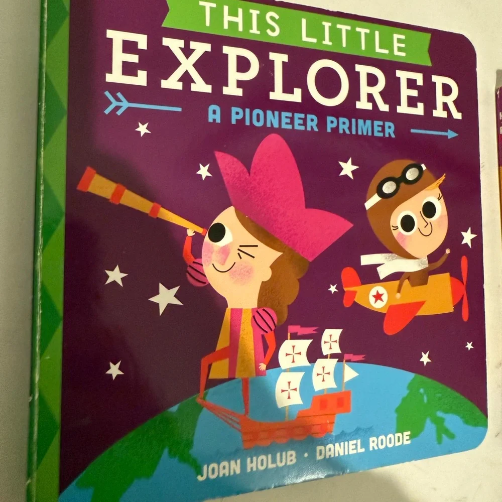 This Little Explorer, Trailblazer, President, Scientist Board Book Set